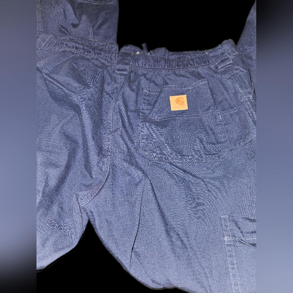 Carhartt Dark Blue Scrub Pants - Picture 4 of 4
